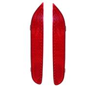 CLWYWUL Pare-Chocs Réflecteur Compatible avec Infiniti pour Q50 2014 2015 2016 2017 pour Q70 2015 2016 2017 2018 2019 Bande D'avertissement Réflecteurs Pare-Chocs NI1184101(1pair)