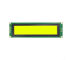 CLX4004A Écran LCD 40 x 04 point pour matrice parallèle jaune LCD 40 x 04 | Matrice de points 40 x 04, représentation claire, interface parallèle, fonctionnement 5,0 V, design robuste