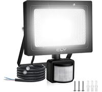 CLY Projecteur Avec Détecteur de Mouvement 25W 2100LM Spot LED Extérieur Avec Détecteur 6500K Eclairage Exterieur avec Detecteur Blanc Froid Lampe LED IP66 Pour Jardin Garage Entrée