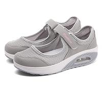 CLYCTIP Sandales Femme Mailles Chaussures de Fitness Baskets Mode Compensées Mary Janes pour Femme Espadrilles Chaussures de Sport Eté