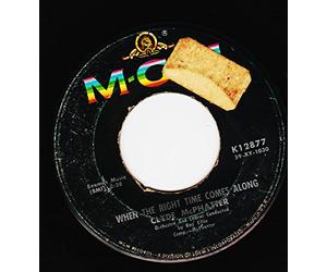 CLYDE MCPHATTER WHEN THE RIGHT TIME COMES ALONG / THINK ME A KISS 45 rpm single