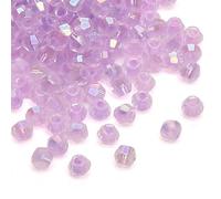 CLYDSA Lot de 1 000 Perles de Cristal à facettes de 4 mm, Transparentes et Scintillantes, pour Bracelets, Colliers, Boucles d'oreilles, Accessoires pour Cheveux, Loisirs créatifs