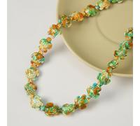 CLYDSA Lot de 10 à 100 Perles Turquoise synthétiques 14 x 17 mm, Perles intercalaires colorées en Forme de Tortue, pour la création de Bracelets, Colliers et Porte-clés. Accessoires décoratifs