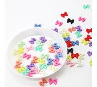 CLYDSA Lot de 100 à 500 Mini Boutons de poupée 6 x 8 mm, Boutons de nœud colorés à 2 Trous, Boutons de décoration de vêtements de poupées, Accessoires de Bricolage Faits à la Main