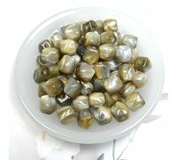 CLYDSA Lot de 100 Perles en résine nacrées Vintage de 10 mm, à facettes irrégulières, pour la création de Bracelets, Colliers, Boucles d'oreilles et Porte-clés