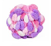 CLYDSA Lot de 2 à 4 pelotes de 130 g de Fil à Pompons, Fil épais, Doux et Moelleux, idéal pour Tricoter des écharpes, des Coussins de canapé, des Tapis et réaliser des créations DIY