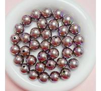 CLYDSA Lot de 20 Perles acryliques Rondes colorées de 16 mm pour Bracelets, Colliers, Sacs, Porte-clés et Accessoires décoratifs