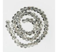 CLYDSA Lot de 500 à 1 000 Perles en Verre Cristal de 2 à 6 mm, Mini Perles intercalaires à facettes colorées pour Bracelets, Colliers, Boucles d'oreilles, Accessoires de Bijoux