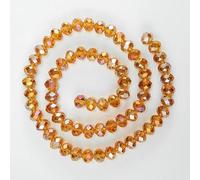 CLYDSA Lot de 500 à 1 000 Perles en Verre Cristal de 2 à 6 mm, Mini Perles intercalaires à facettes colorées pour Bracelets, Colliers, Boucles d'oreilles, Accessoires de Bijoux