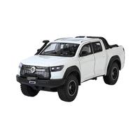 CLYEBYVKW VéHicules à Moteur 1:24 pour Great Wall Motor GWM Cannon Off Road SUV Alliage Modèle Voiture Moulé sous Pression Collection Hobby Decorative ModèLe De Voiture Miniatures(White)