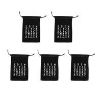 Clyictz Sac de rangement pour cartes de tarot, runes, , cartes de tarot, dés et facile à installer