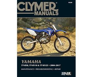 Clymer Manuals Yamaha Tt-r50, Tt-r110 & Tt-r125, 2004-2017: Maintenance - Troubleshooting - Repair
