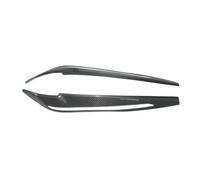 Clynex 1 paire de protège-sourcils for phares voiture, accessoires en fibre carbone véritable, for F15 X5 F85 X5M X6 2014-2018 Film de protection en vinyle teinté pour phares