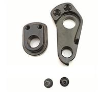 Clynex 1 pièce de Support de dérailleur arrière de vélo, for Giant, XTC à axe traversant 2021 Ebike Mech Dropout Gravel Carbon Mountain Bike Frame 29 Patte de dérailleur de vélo(Black QAH00834P1)