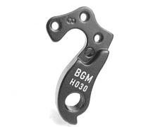 Clynex 1 pièce, for Boardman Bergamont BGM H030 Helix Horizon Revox Roxter Sponsor Balayage Vitesse vélo dérailleur arrière Cintre Mech Drop Patte de dérailleur de vélo(Black 1PC for Bergamont)