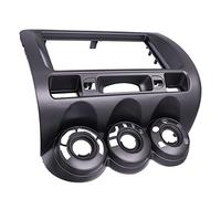 Clynex 1 pièces autoradio Fascia LHD RHD One 2 Din Radio DVD stéréo CD montage sur panneau Kit d’outils for habillage cadre, for JAZZ, 2002-2008 Garniture de tableau de bord d'autoradio(LHD,178x100mm)