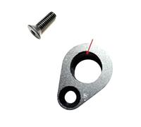 Clynex 1 Support de dérailleur arrière de vélo, for Cadre de vélo en Carbone C64 V2-R Concept V3RS Disc Save Mech Dropout Patte de dérailleur de vélo(Black QGH0449P1)