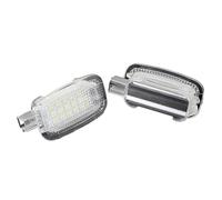 Clynex 2 pièces LED Lampe de Miroir de Maquillage lumière de Pied CANbus, for Mercedes-Benz, for R230 W204 W212 W207 W221 W216 W251 W164 W463 X164 X204 C197 Éclairage pour Les Pieds des Voitures