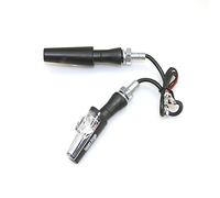 Clynex 2 pièces moto lumière DRL clignotant indicateur 12V Chopper café Racer 400 Ltz XJ6 Z750 ER6N MT07 R3 R6 Clignotants moto(Type B)