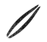 Clynex 2x garniture de couverture paupière sourcil phare voiture, for BMW, for E92 E93 série 3 2006-2012, accessoires extérieurs Film protecteur de phare de voiture