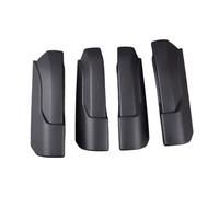 Clynex 4 pièces en Plastique ABS Avant arrière for galerie de Toit, Couvercle d'extrémité Rail Jambe, Capuchons Noirs, for Pilot 2009 2010 2011 2012 2013 2014 2015 Galerie de Toit pour Voiture
