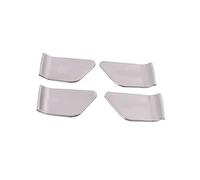 Clynex Accessoires de poignée porte intérieure voiture, garniture couvercle bol en acier, pour Nissan, pour Altima, pour Teana 2019 2020 couverture de cadre de poignée de porte de voiture(BLACK 4)