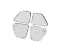 Clynex Accessoires de poignée porte intérieure voiture latérale, pour Mitsubishi, pour Outlander 2016-2020, garniture couvercle pour couverture de cadre de poignée de porte de voiture(BLACK 2)