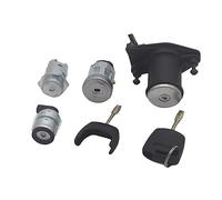 Clynex AL084 2S61A22050BM 1479660 ensemble complet interrupteur d'allumage gauche droite serrure de porte serrure de coffre, for Ford, for Fiesta, MK5 FUSION Verrouillage du contacteur d'allumage