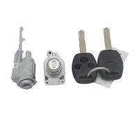 Clynex AL231 clés de bouton de barillet de serrure de porte de commutateur d'allumage, for Civic, 06-08 CRV FIT ODYSSEY Verrouillage du contacteur d'allumage(BLACK 3-Button Keys)