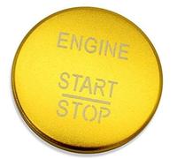 Clynex Boîtier d'anneau d'accessoires d'allumage de démarrage de moteur automatique, for, autocollants de couverture AMG ABC GLC GLA CLA GLC260 Cache pour bouton marche/arrêt