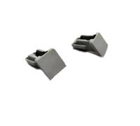 Clynex Boucle de poignée toit OEM, poignées traction plafond intérieures, capuchon couverture pince fixation, for VW, Passat, B8 Intérieur de voiture(Grey 2pcs)