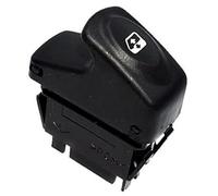 Clynex Bouton de commande vitre électrique commutation simple Clio II Kangoo # 7700429998 voiture Interrupteur de vitre de voiture(BLACK 1 piece)