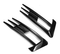 Clynex Cadre de couverture de calandre de phare antibrouillard avant, garniture autocollante for sourcils et paupières MK7, for Golf 7 2014 2015 2016 2017 Film teinté pour phares