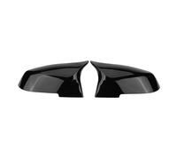 Clynex Capuchon de rétroviseur latéral for, F20 F21 F87 M2 F23 F30 F36 X1 E84 Noir brillant - Style M4 Housse de rétroviseur de voiture(Bright Black)