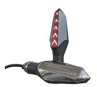 Clynex Clignotant de moto 12V, clignotant DRL Clignotants moto(Blue)
