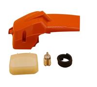 Clynex Couvercle de cylindre supérieur, carénage, filtre à air, tuyau carburant, for Husqvarna, 340 345 350, pièces tronçonneuse essence 503910501/537024002 Unité de filtration