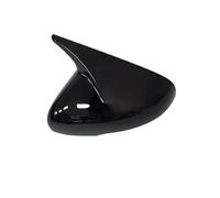 Clynex Couvercle de rétroviseur porte latérale carrosserie ABS recouvert d'un motif en fibre carbone, for Kia, Stinger 2018-2022 2023 housses remplacement Coque de rétroviseur pour voiture