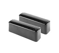 Clynex Couvercle de ventilation conduit climatiseur chauffage arrière, sous le siège, couvercle sortie gril, for Toyota, C-HR X1 2016 - 2020 Grille de sortie d'aération de voiture