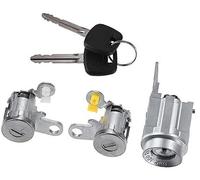 Clynex Cylindre de serrure contacteur d'allumage, for Toyota, métal, avec 2 clés, 1 jeu Partie intérieure