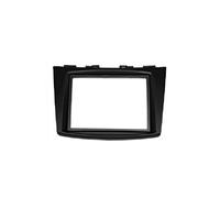 Clynex Double Din Radio Fascia DVD stéréo Panneau Tableau de Bord Installation Kit d’Outils for Habillage Cadre Lunette, for Suzuki, Ertiga Garniture de Tableau de Bord d'autoradio(Schwarz)