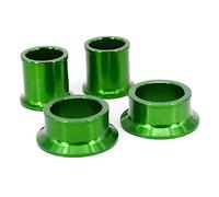 Clynex Entretoises de moyeu de roue et d'essieu réglables par chaîne CNC for moto, for KX125 KX250 2006-2008 KX250F KX450F KXF 250 450 2006-2014 Entretoise de roue de moto