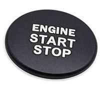 Clynex Étui autocollant for bouton de démarrage et d'arrêt du moteur de voiture, for Toyota, for Corolla, C-HR, for RAV4, Yaris C HR CHR, anneau automatique Cache pour bouton marche/arrêt
