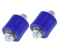 Clynex For 2 Set 8Mm Motorcycle Chain Pulley Roller Slider Wheel Guide Blue yard saw drive wheel (Blue) roue motrice de scie de jardin (Blue)