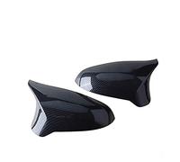 Clynex for, F80 M3 F82 M4 2015-2018 Couvercle de rétroviseur latéral Capuchon d'aile conduite à gauche Accessoires voiture Remplacement Housse de rétroviseur de voiture(Mirror Cover 2)