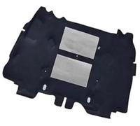 Clynex For Jeep, for Wrangler 2007 2008 2009-2017 Isolation thermique et phonique de voiture en coton for capot avant moteur anti-bruit Tapis de protection thermique pour moteur de voitu(BLACK Type C)