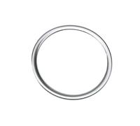 Clynex, for Kia, Sportage 4 QL 2016 2017 2018 2019 2020, ABS Voiture Volant Cercle Revêtement D'habillage Autocollant Moulures Intérieures Autocollant pour Volant(Black A)