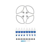 Clynex for Mini, Propeller Guard 4726 Protecteur de Couvercle d'hélice Extender Drone Train d'atterrissage, for DJI, for, RC Quadcopter Protection d'hélice de Drone(Grey kit B)