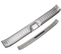 Clynex for Renault, for Kadjar 2016 2017 2018 2019 Protecteur de Pare-Chocs de Coffre arrière de Voiture Plaque de seuil arrière Accessoires de seuil de Porte arrière Protection de Pare-Chocs arrière