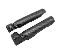 Clynex For Sur Ron, Light Bee X/S Accessoires Vélo Électrique Motocross Amortisseur Fourche Protection ABS Dirt Bike Universel Fourche avant de moto(Carbon Fiber)