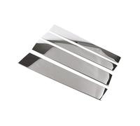 Clynex For Toyota, for Tundra Crew Max Cab/Double Cab 2007-202, poteaux de pilier couverture garniture fenêtre voiture autocollants colonne BC accessoires argentés Revêtement de fenêtre